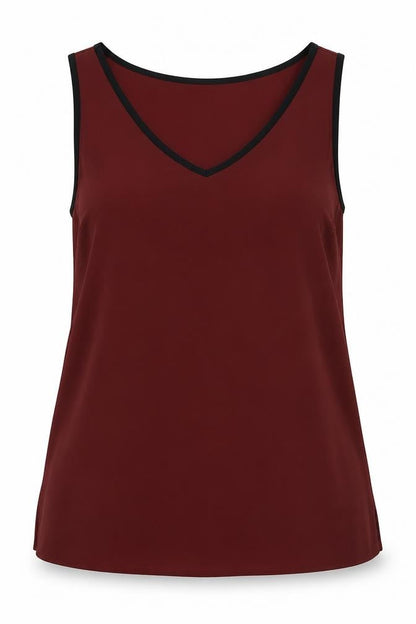 Womens UK Size 10 Marks and Spencer Brown Basic Tank
