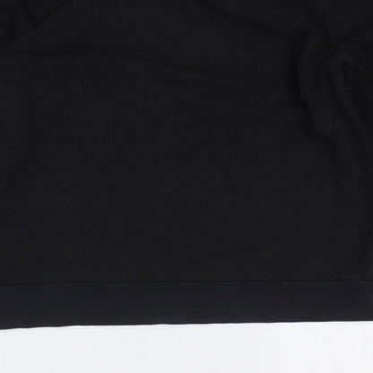 Womens UK Size M NEXT Black Pullover Sweatshirt