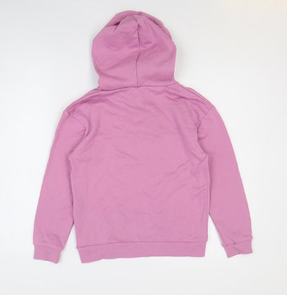 Very Girls Pink Polyester Pullover Hoodie Size 11 Years Pullover