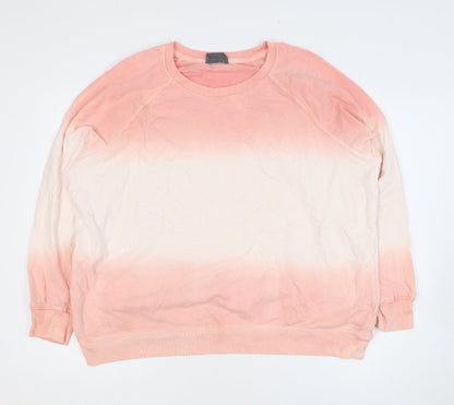 Womens UK Size 20 Marks and Spencer Pink Pullover Sweatshirt
