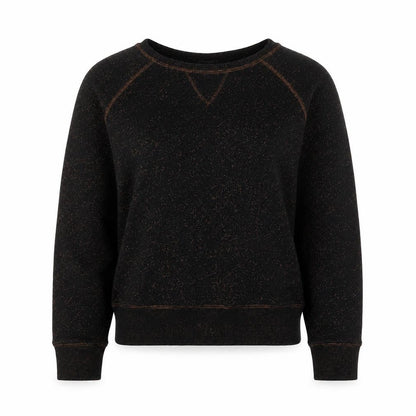 Papaya Womens Black Cotton Pullover Sweatshirt Size 8 Pullover