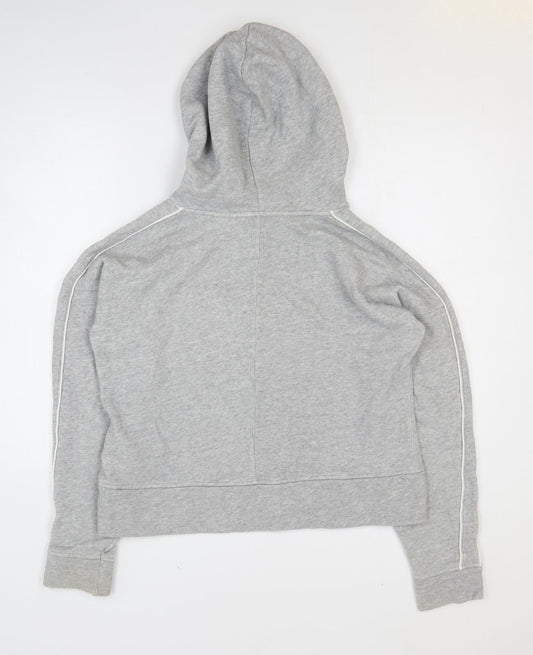 Womens UK Size 12 Jack Wills Grey Pullover Hoodie