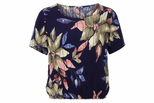 Womens UK Size 20 Lakeland Multicoloured Basic T-Shirt