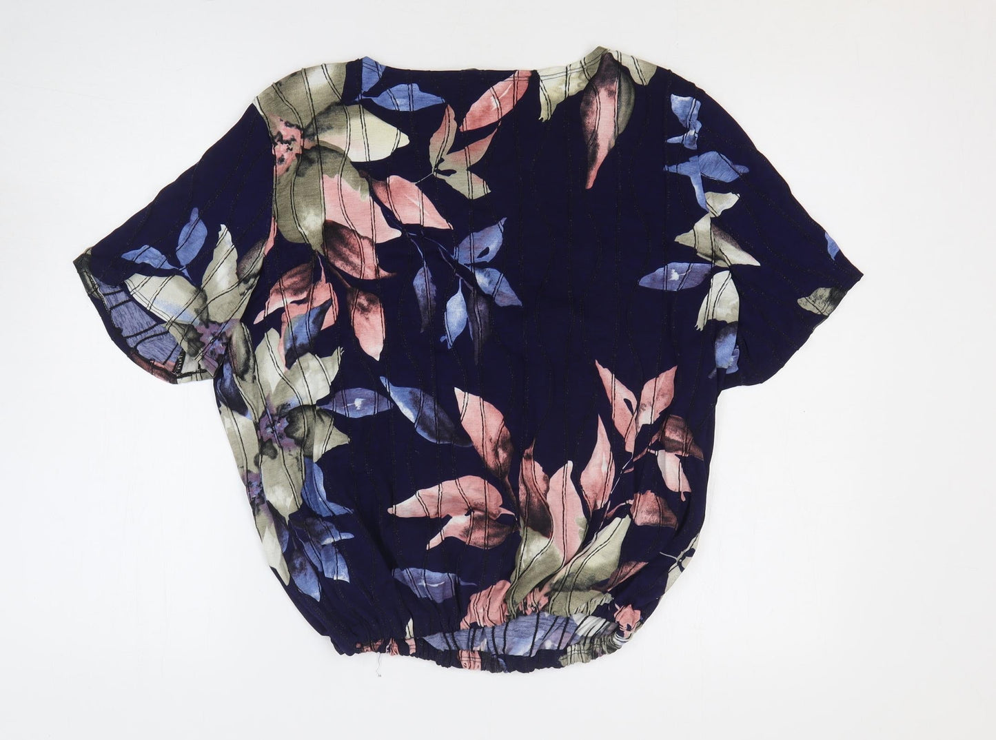 Womens UK Size 20 Lakeland Multicoloured Basic T-Shirt