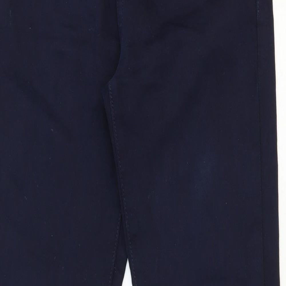 B.S. Jeans Womens Blue Polyester Skinny Jeans Size 26 in Regular Zip