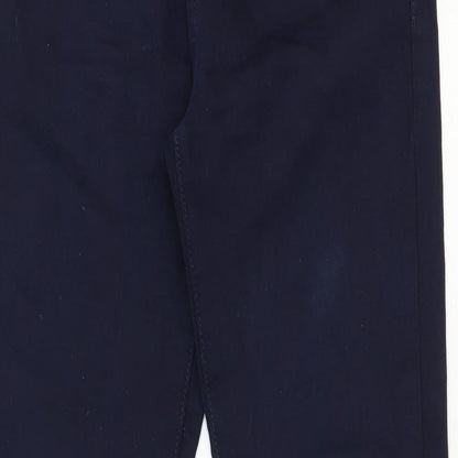 B.S. Jeans Womens Blue Polyester Skinny Jeans Size 26 in Regular Zip
