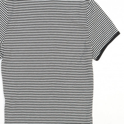 Womens UK Size 8 New Look White Basic T-Shirt