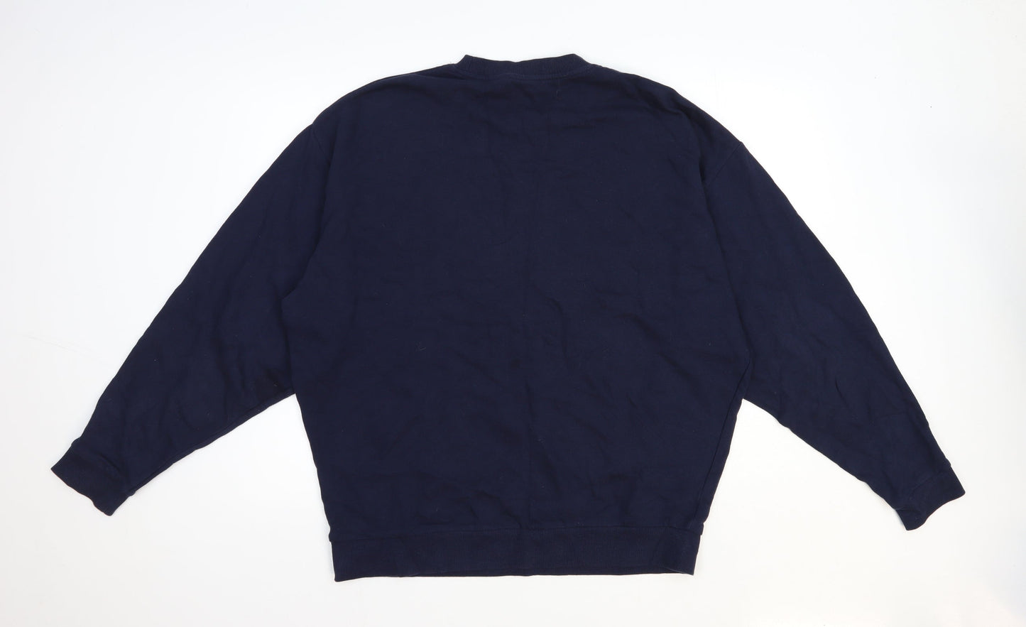Mens UK Size M ASOS Blue Pullover Sweatshirt
