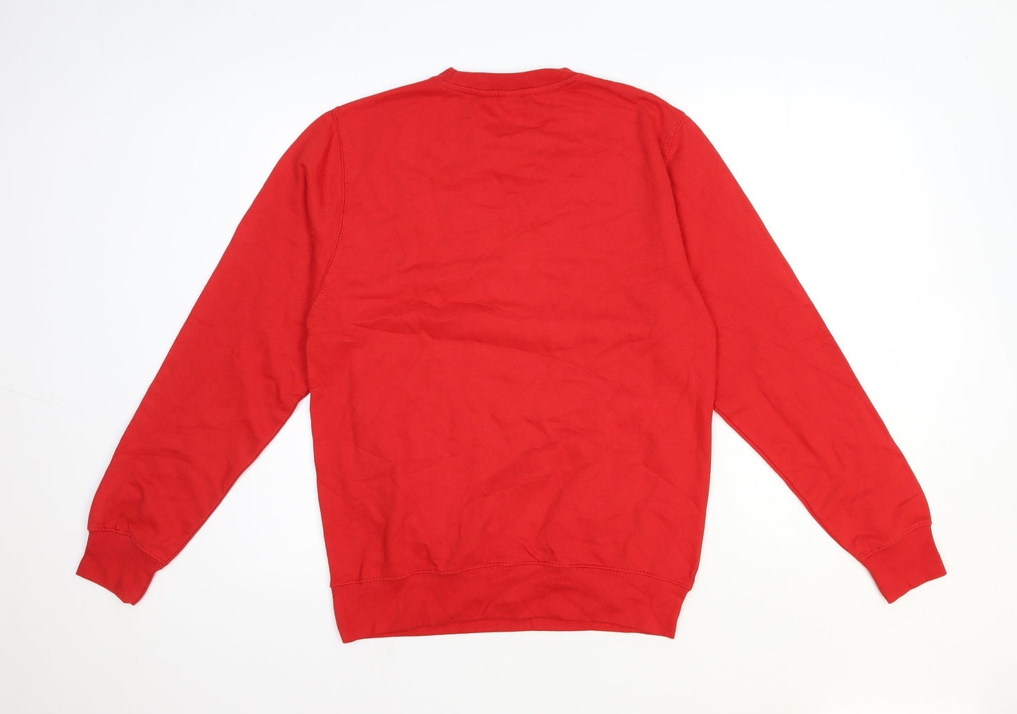 Preworn Womens Red Cotton Pullover Sweatshirt Size S Pullover - Christmas with the Mother-in-Law