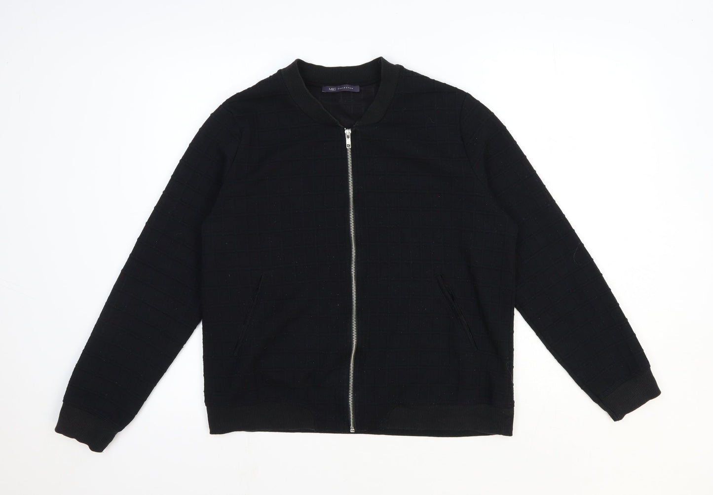 Womens UK Size 14 Marks and Spencer Black Jacket