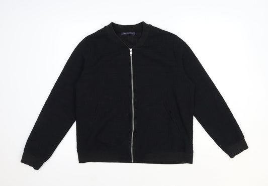 Womens UK Size 14 Marks and Spencer Black Jacket