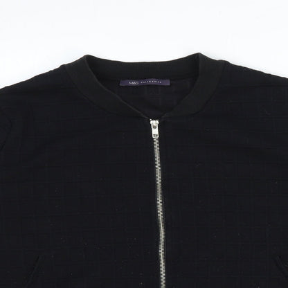 Womens UK Size 14 Marks and Spencer Black Jacket