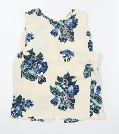 Womens UK Size 8 H&M Multicoloured Basic Tank