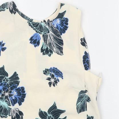 Womens UK Size 8 H&M Multicoloured Basic Tank