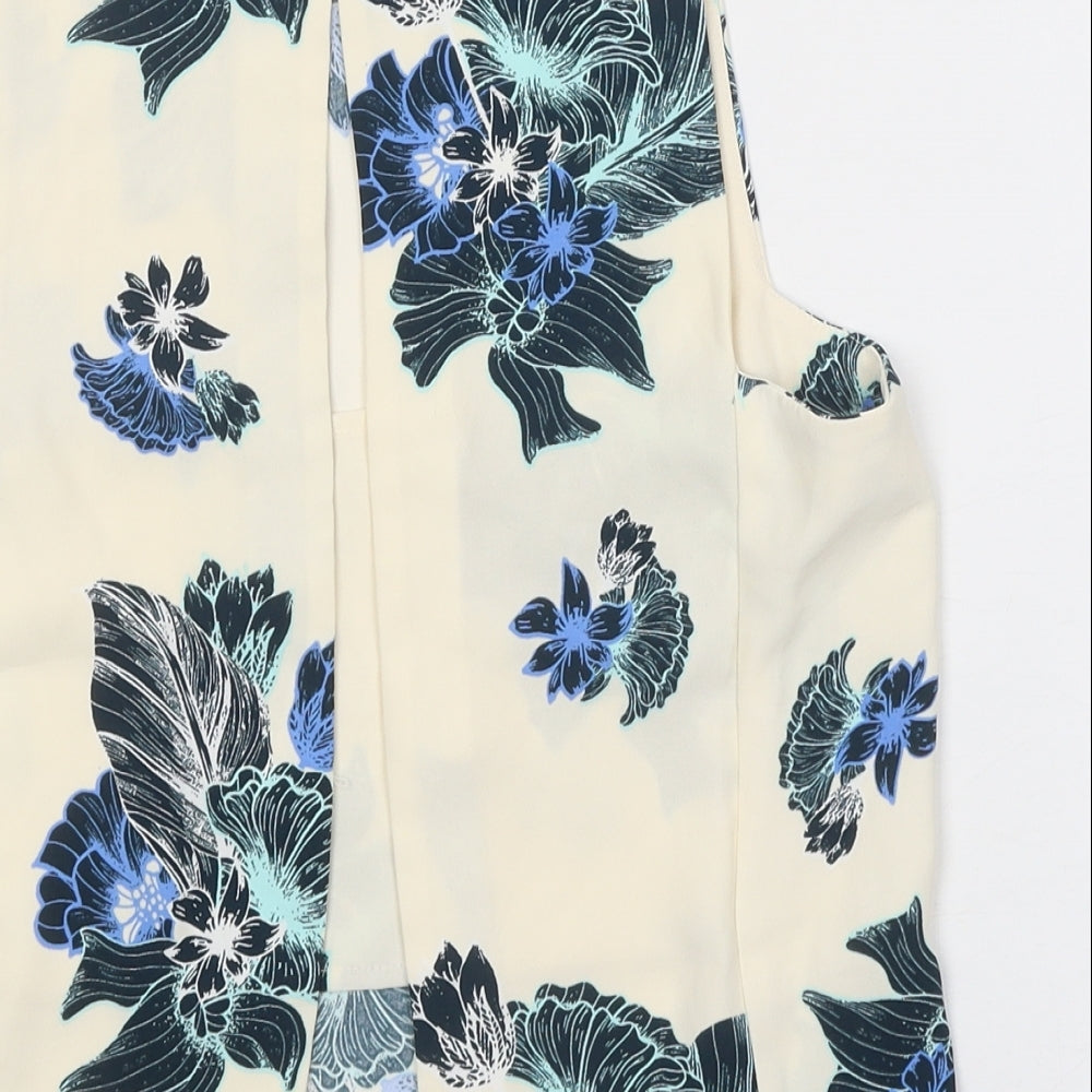 Womens UK Size 8 H&M Multicoloured Basic Tank