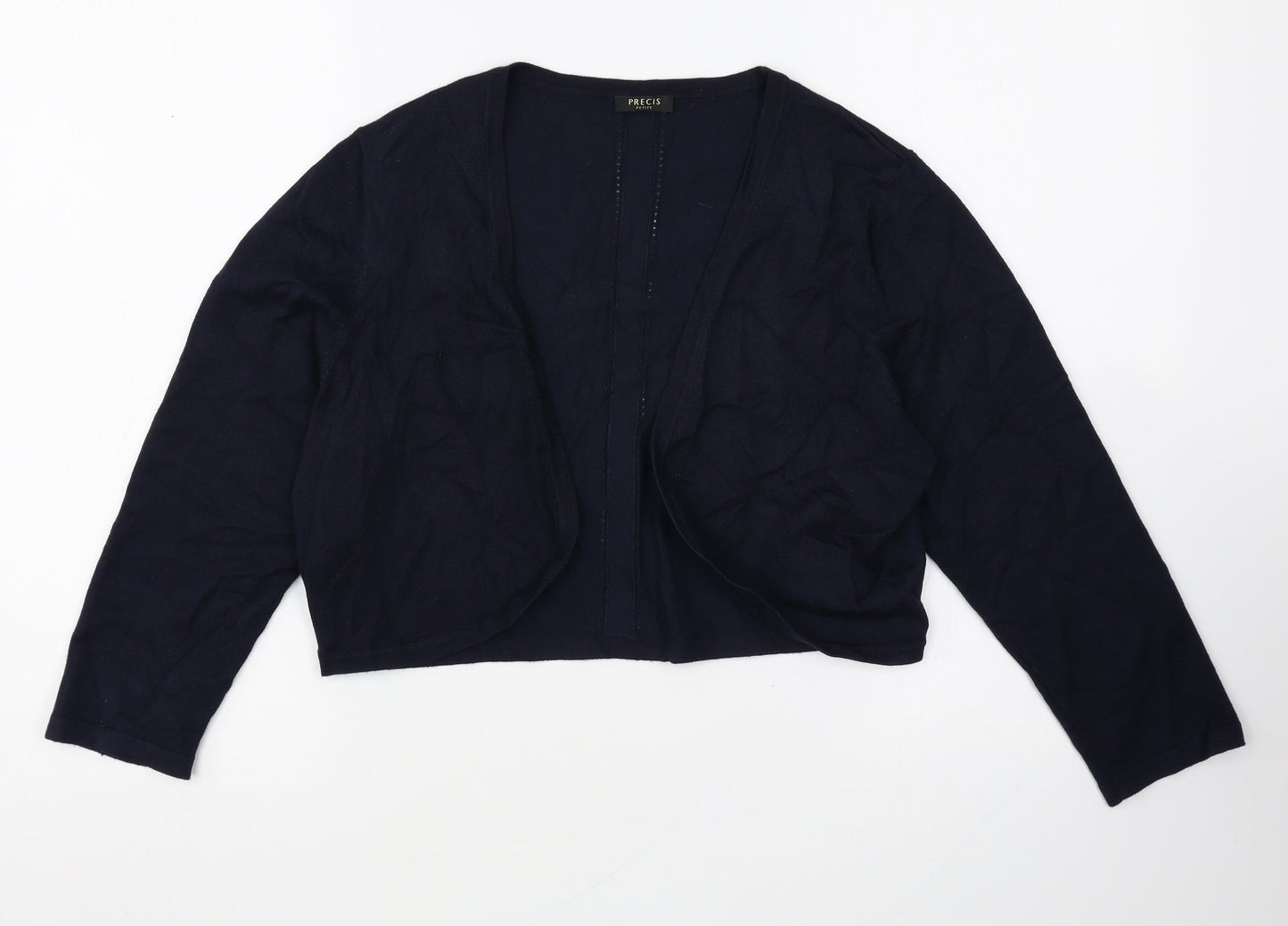 Womens UK Size S Precis Blue Cardigan Jumper