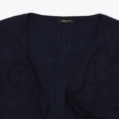 Womens UK Size S Precis Blue Cardigan Jumper
