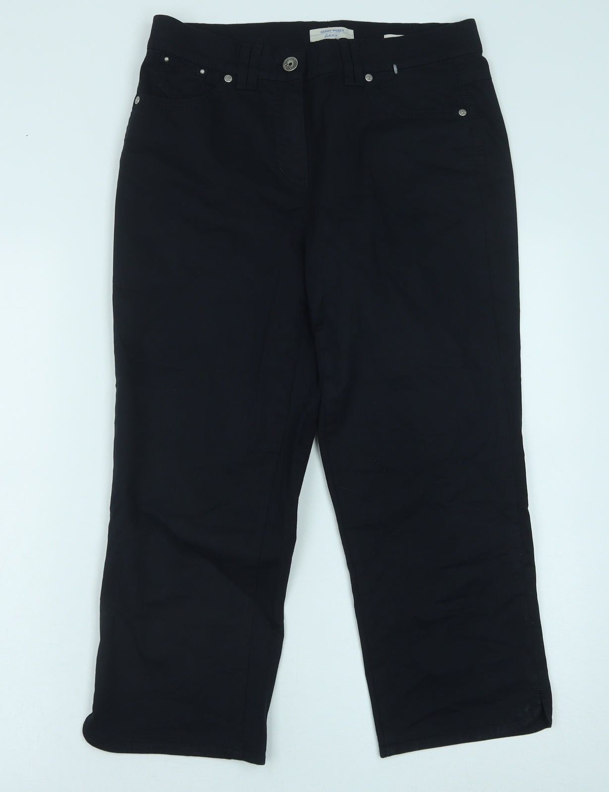 Womens UK Size 14 Gerry Weber Regular Fit  Blue Trousers