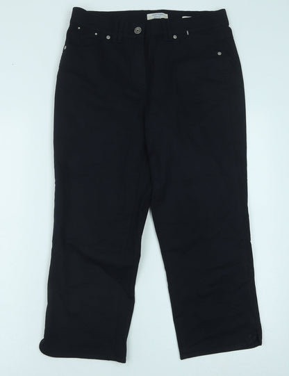Womens UK Size 14 Gerry Weber Regular Fit  Blue Trousers
