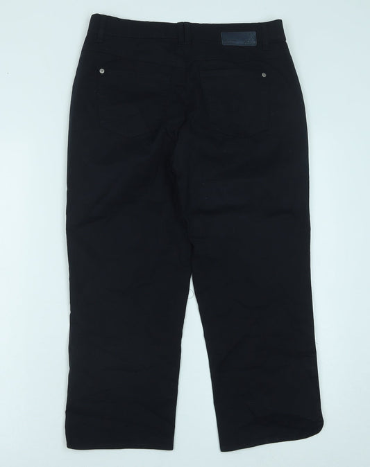 Womens UK Size 14 Gerry Weber Regular Fit  Blue Trousers