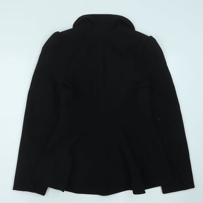 BiBA Womens Black Polyester Jacket Suit Jacket Size 8