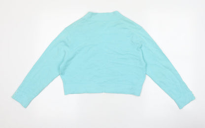 Womens UK Size 14 pomodoro Blue Cardigan Jumper