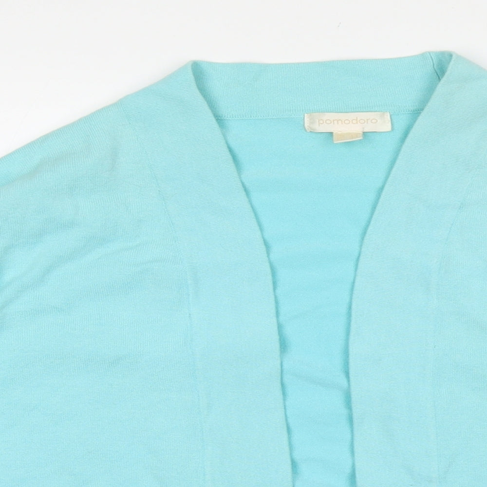 Womens UK Size 14 pomodoro Blue Cardigan Jumper