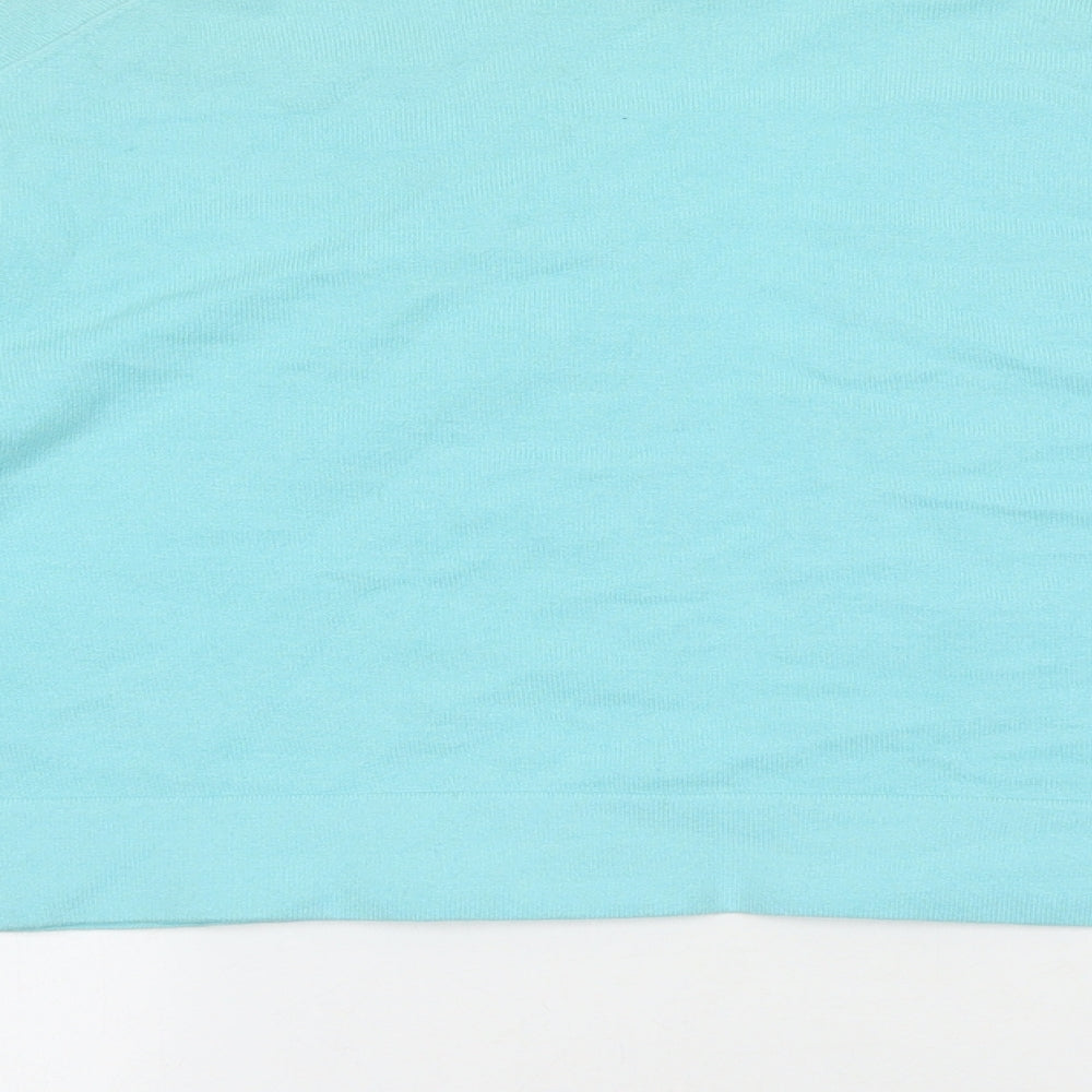 Womens UK Size 14 pomodoro Blue Cardigan Jumper