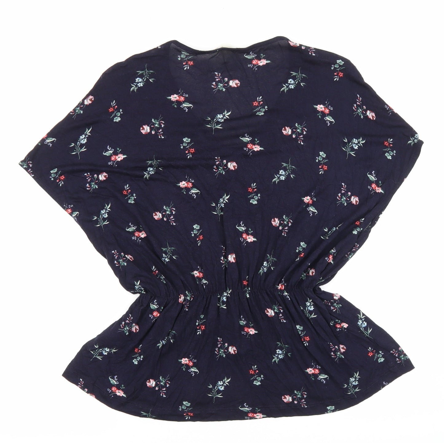 Womens UK Size S H&M Blue Basic Blouse