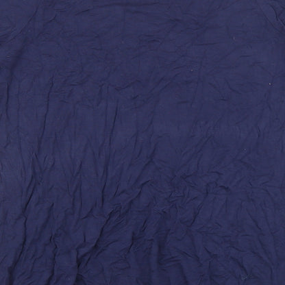 Womens UK Size 12 NEXT Blue Basic Blouse