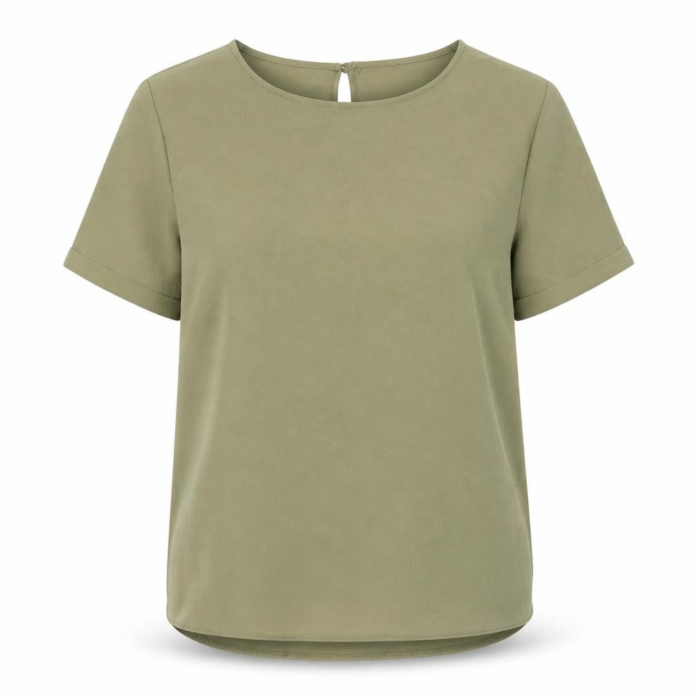 Womens UK Size 6 Primark Green Basic Blouse