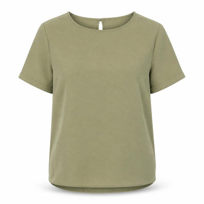 Womens UK Size 6 Primark Green Basic Blouse