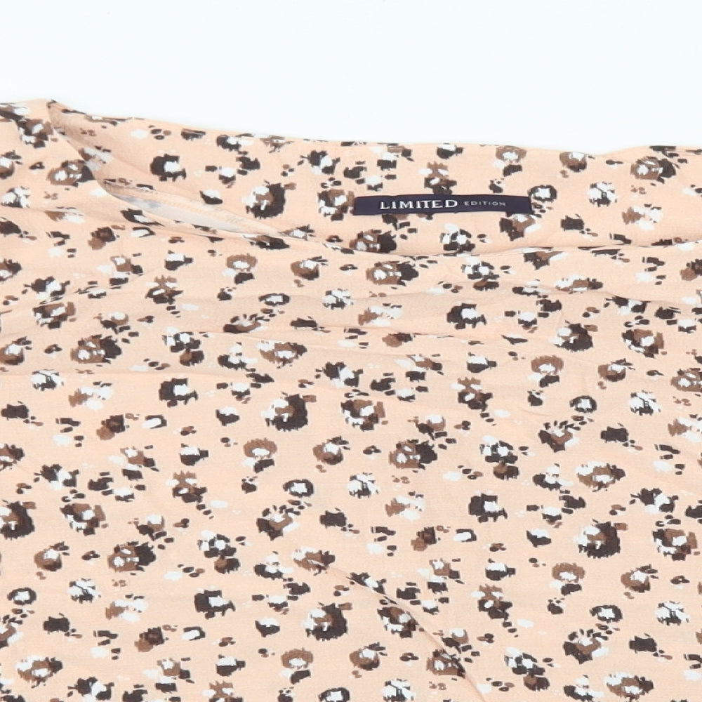 Womens UK Size 18 Marks and Spencer Pink Cropped Blouse
