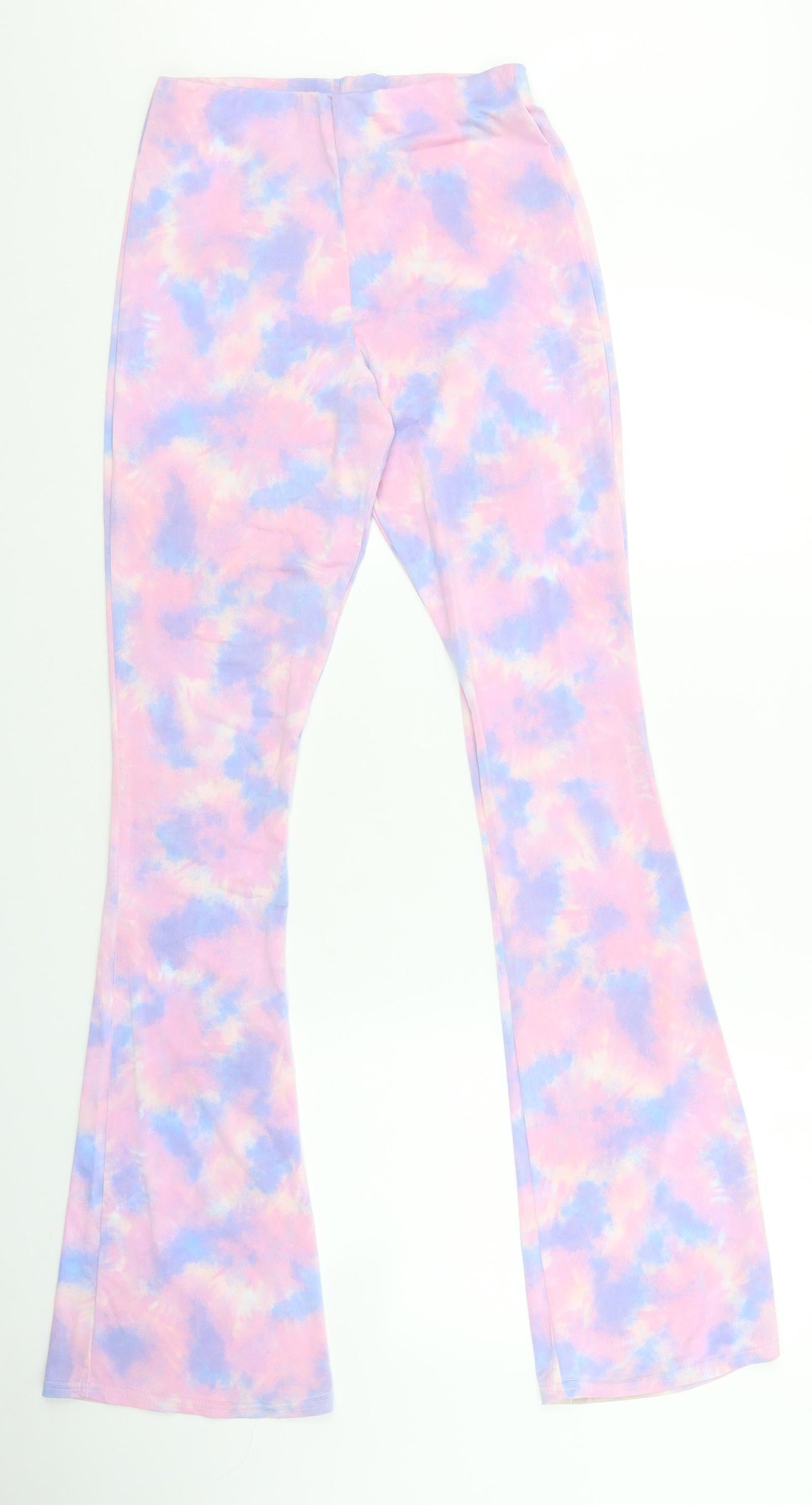 Womens UK Size 8 Boohoo Regular Fit  Multicoloured Trousers