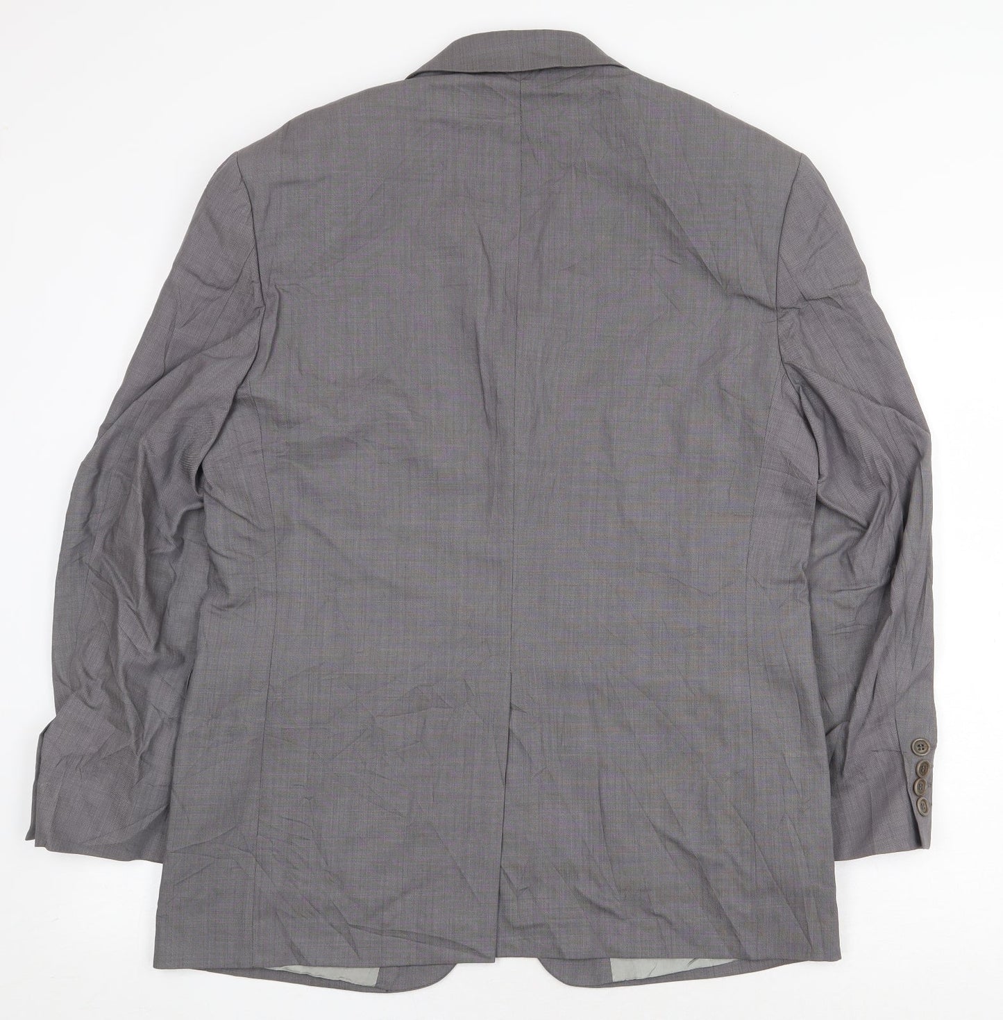 Mens UK Size 38 Marks and Spencer Regular Grey Suit Jacket