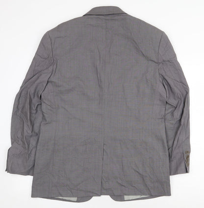 Mens UK Size 38 Marks and Spencer Regular Grey Suit Jacket