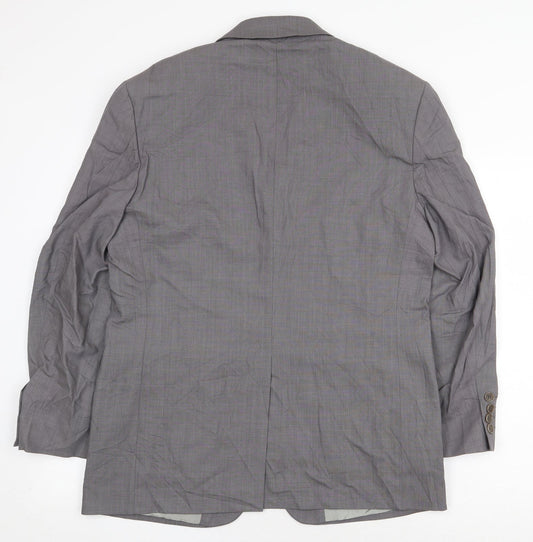 Mens UK Size 38 Marks and Spencer Regular Grey Suit Jacket