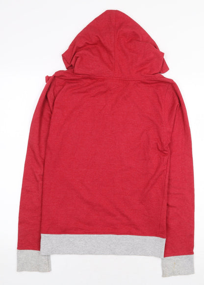 Womens UK Size XS Disney Red Pullover Hoodie