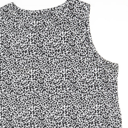 Womens UK Size 16 Marks and Spencer Black Basic Tank