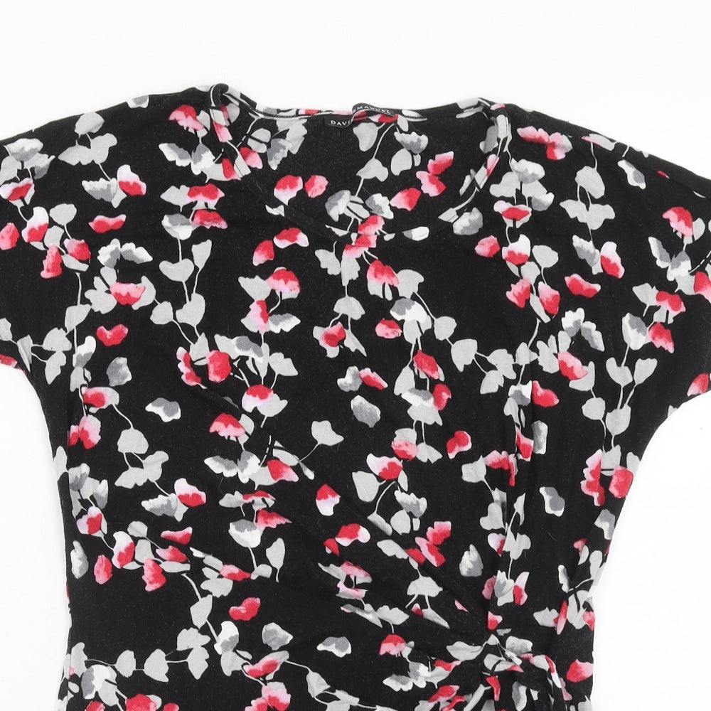 Womens UK Size 12 DAVID EMANUEL Multicoloured Basic Blouse