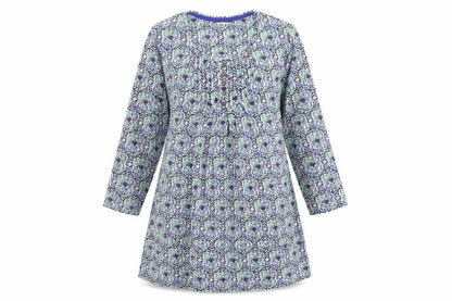 Dash Womens Multicoloured Geometric Viscose A-Line Size 10 Round Neck Pullover