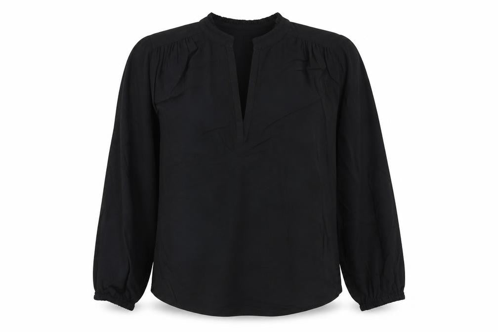Womens UK Size 8 Marks and Spencer Black Basic Blouse