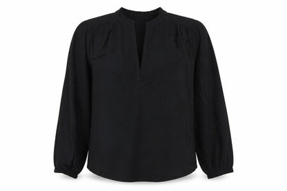 Womens UK Size 8 Marks and Spencer Black Basic Blouse
