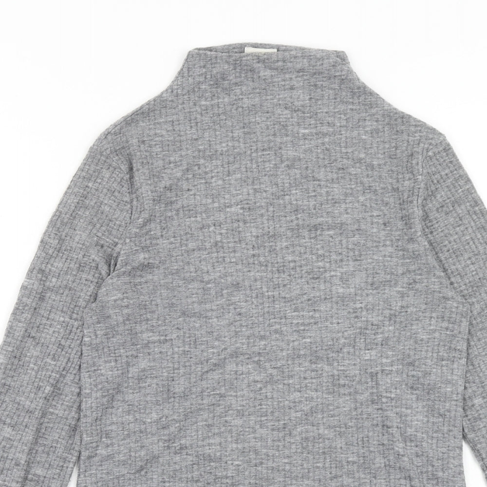 Womens UK Size 8 River Island Grey Pullover Jumper