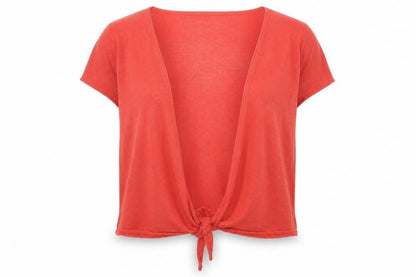 Womens UK Size 14 Per Una Red Shrug Jumper