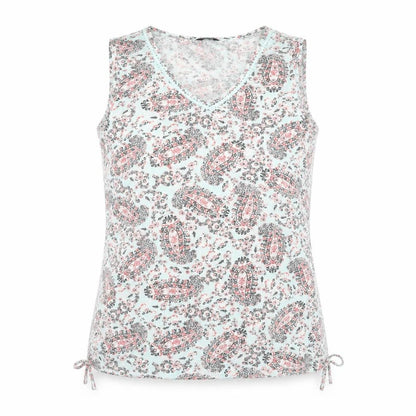 Womens UK Size 16 M&Co Multicoloured Basic Tank