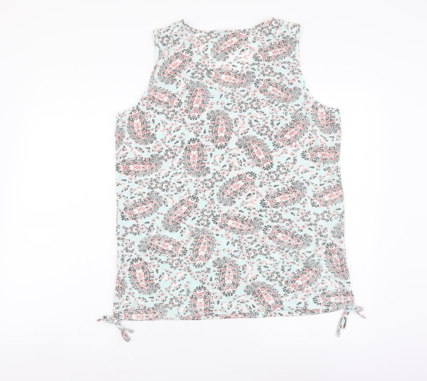 Womens UK Size 16 M&Co Multicoloured Basic Tank