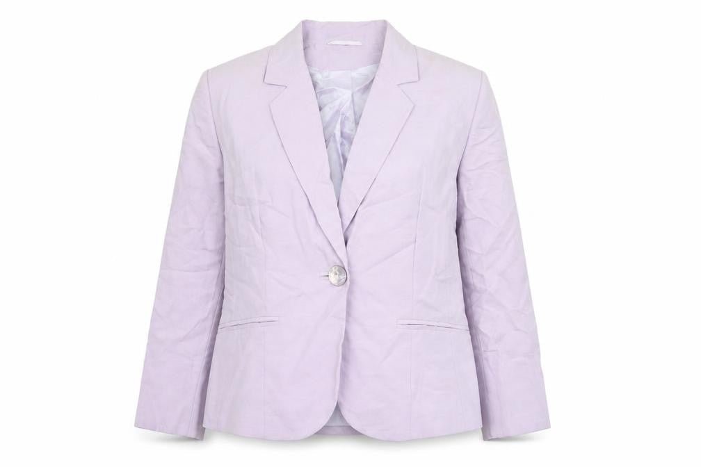Womens UK Size 14 Monsoon Regular Purple Suit Jacket