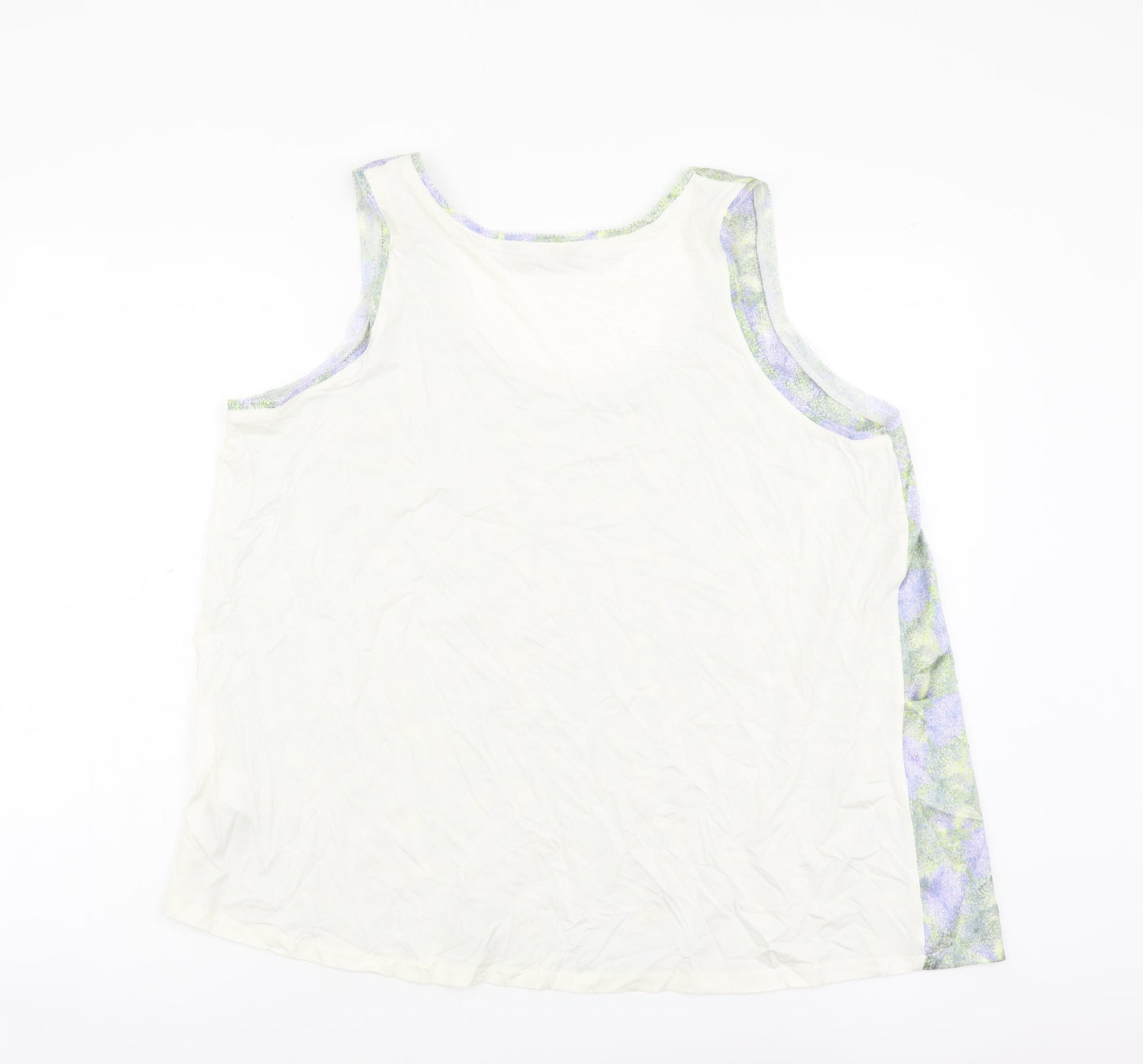 Womens UK Size 14 Marks and Spencer Multicoloured Basic Blouse