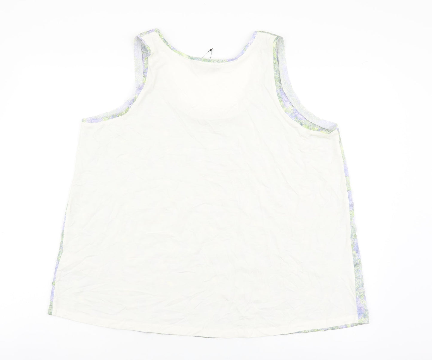 Womens UK Size 14 Marks and Spencer Multicoloured Basic Blouse